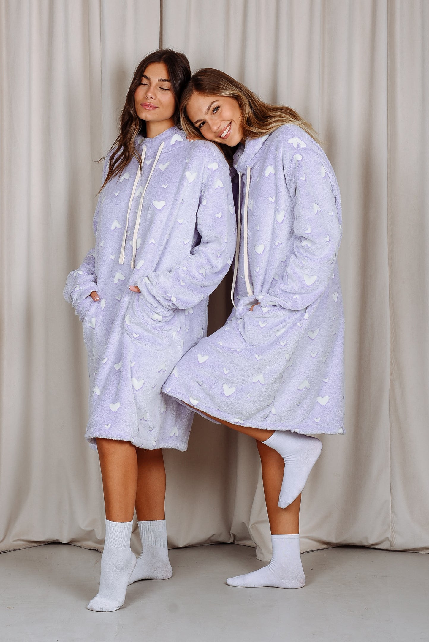 Pijamanta Violet Heart Glow