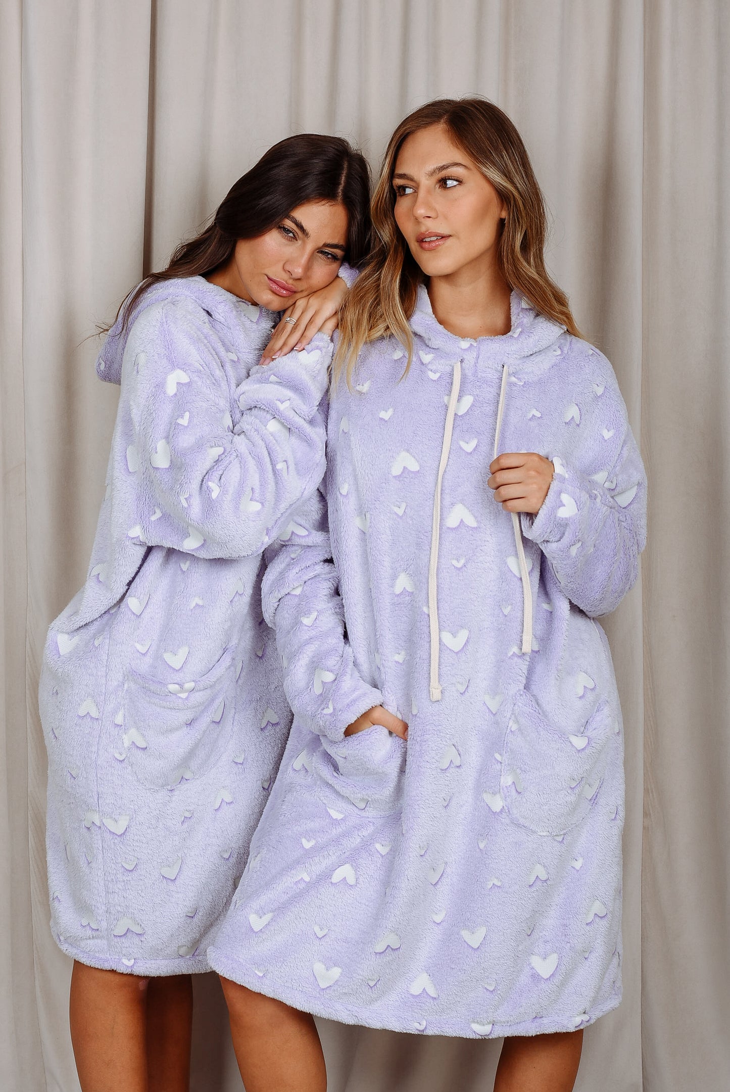 Pijamanta Violet Heart Glow