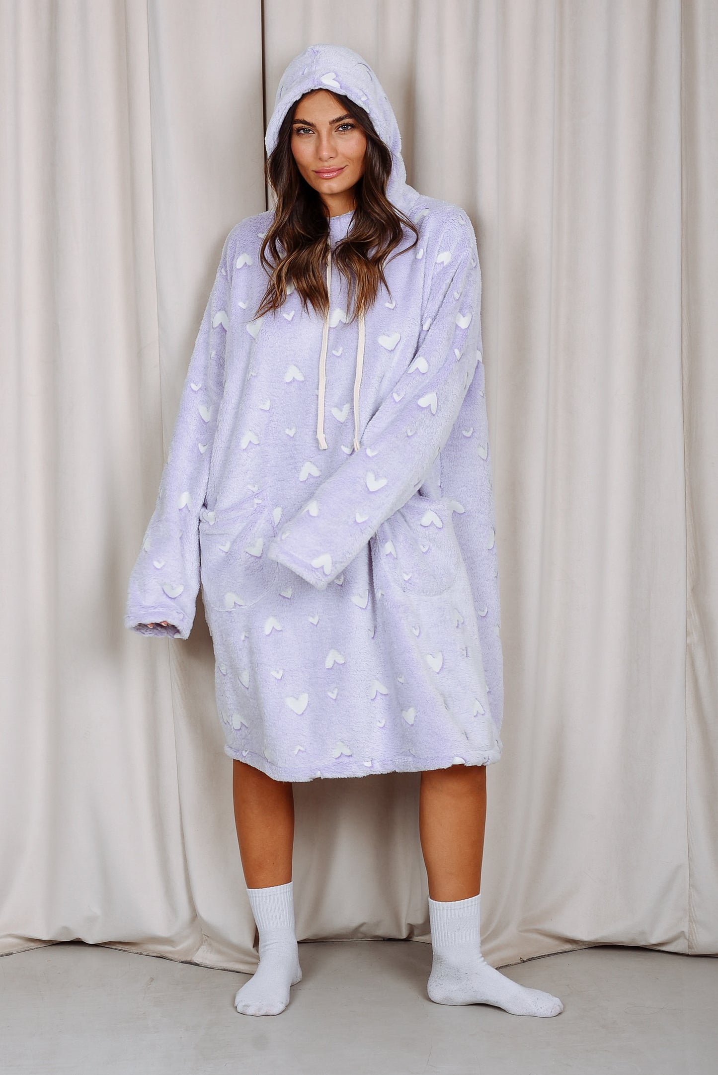 Pijamanta Violet Heart Glow
