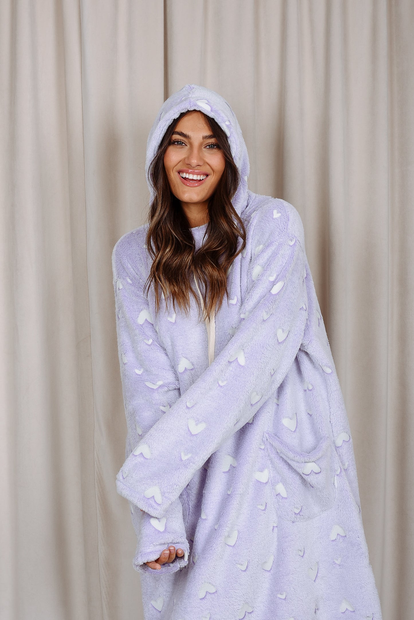 Pijamanta Violet Heart Glow