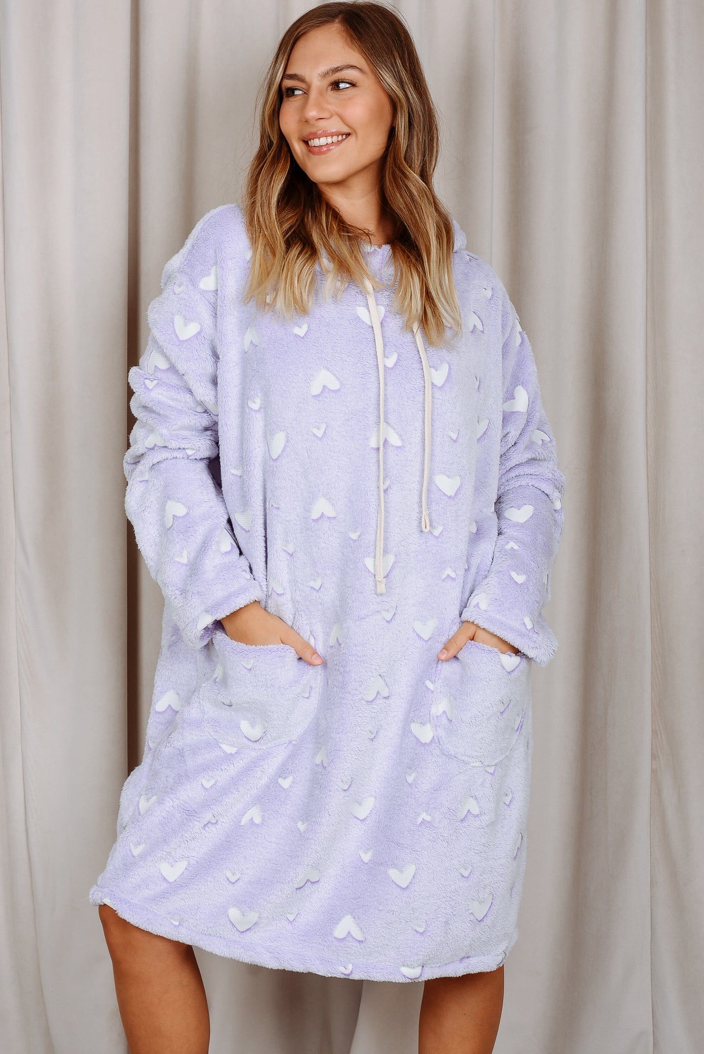 Pijamanta Violet Heart Glow