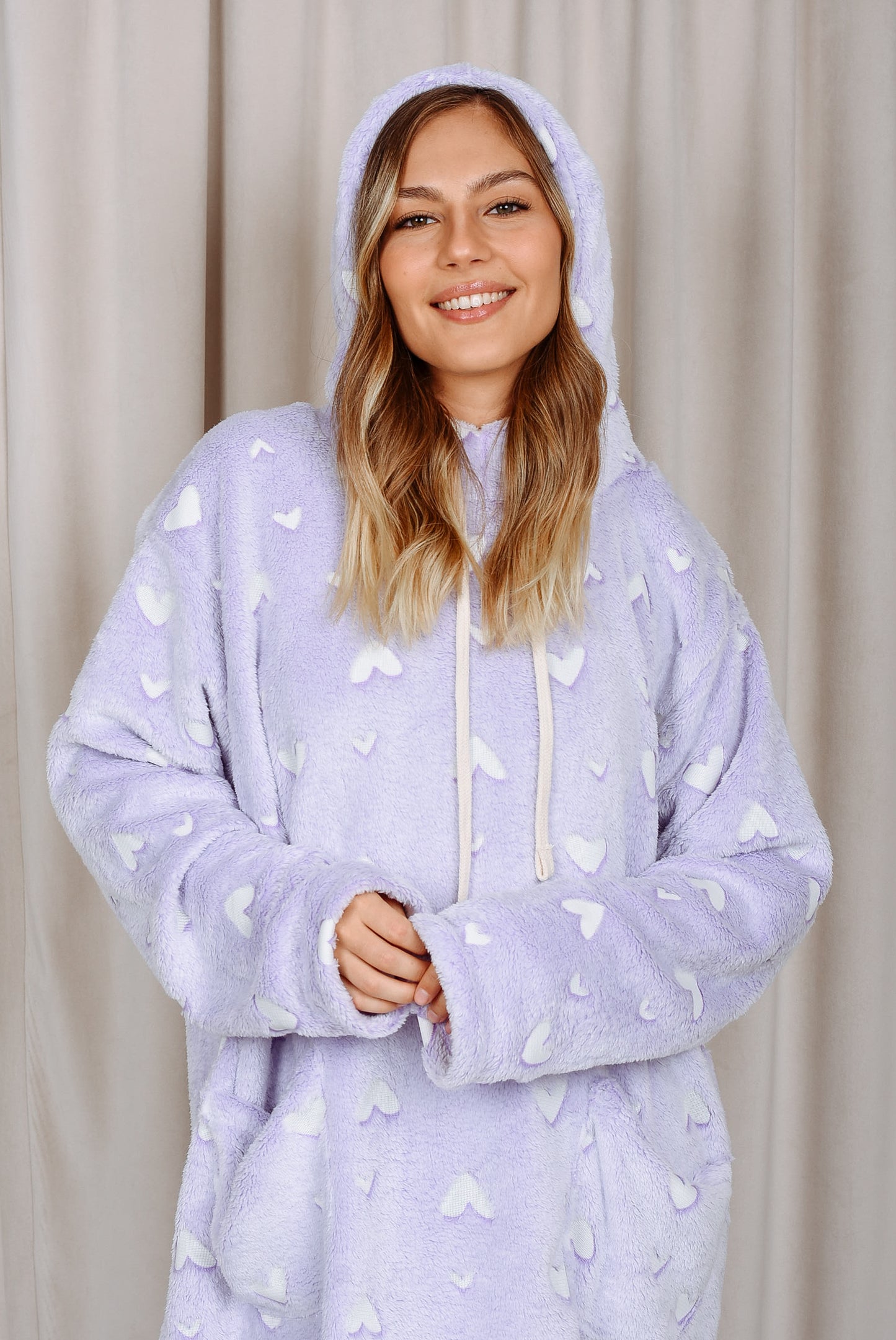 Pijamanta Violet Heart Glow