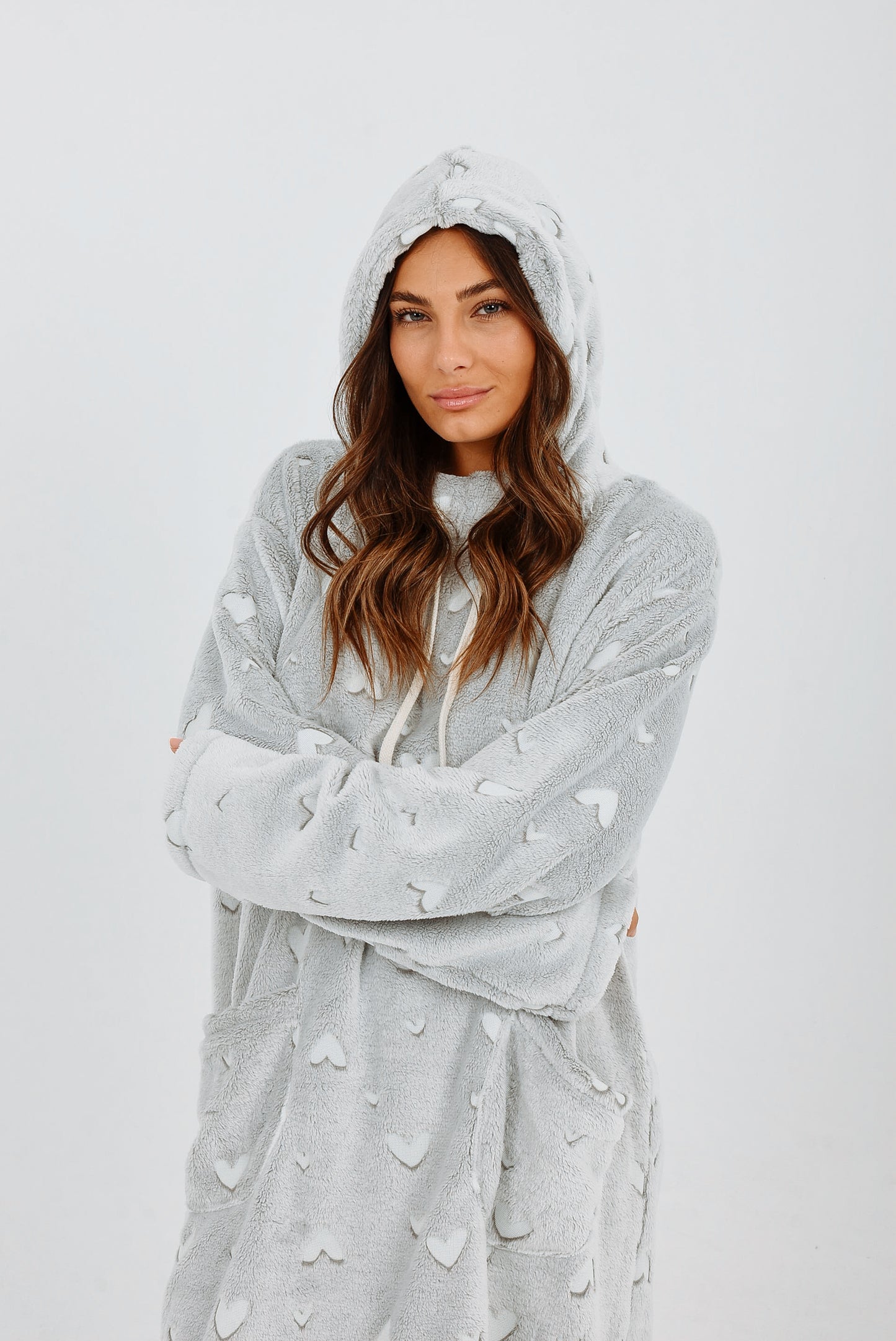 Pijamanta Gray Heart Glow