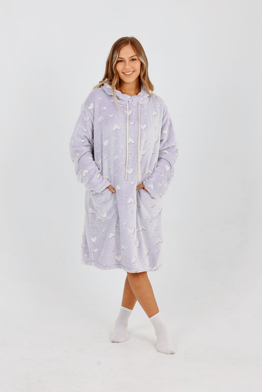 Pijamanta Violet Heart Glow
